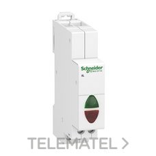 SCHNEIDER ELECTRIC - PILOTO MODULAR DOBLE VD/RJ 110-230V AC