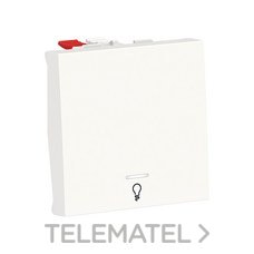 SCHNEIDER ELECTRIC - PULSADOR SIMBOLO LUZ C/PILOTO 2 MÓD.POLAR