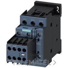 SIEMENS - CONTACTOR AC3 7,5Kw 2NA+2NC CA 24V S0