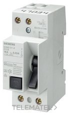 SIEMENS - INT.DIF.70 CLASE AC 2P 25A 30mA - Imagen 2