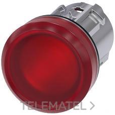 SIEMENS - L.SENALIZ.RED.MET.BRILL.RJ.LINSE GLATT