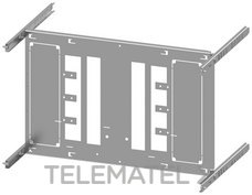 SIEMENS - PL.SENTRON 3VL5 630A 3P+N 4P HORIZ.FIJO