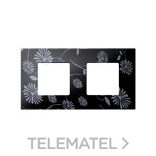 SIMON - FUNDA 2 ELEMENTO BLACK/WHITE