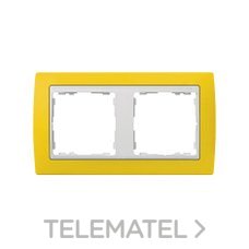 SIMON - MARCO 2 ELEM.AMARILLO/ZOCALO BL.S.82