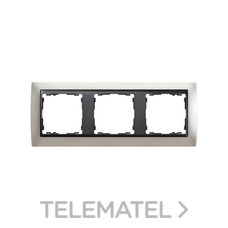 SIMON - MARCO 3 ELEM.ALUM.MATE/ZOCALO GF.S.82