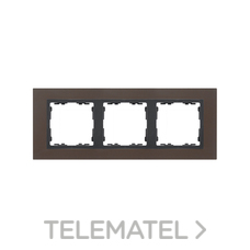 SIMON - MARCO 3 ELEMENTOS S.82 PLOMO