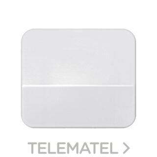 SIMON - PLACA P/SALIDA CABLE S.75 BL.NIEVE