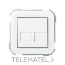 SIMON - ADAPTADOR 2  RJ-AMP S.31 BL.NV