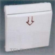 SIMON - TAPA INT.CONM.TARJETA S.82 ALUMINIO