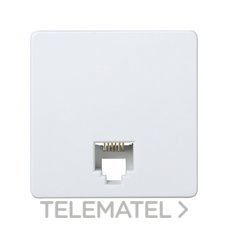 SIMON - TOMA TELEF.6 CONEX.ANCHO S.27 BL.NIEVE