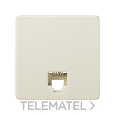 SIMON - TOMA TELEF.6 CONEX.ANCHO S.27 MARFIL