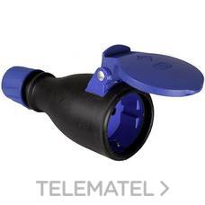 SOLERA - BASE MOV.BIP.T/T LAT.16A 250V PTOPAS.