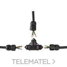 TEKOX - DERIVADOR 2P+T 1 E.2 SAL.CX."T" 0,5-2,5mm2 IP68