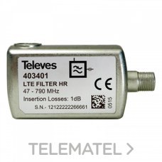 TELEVES - FILTRO LTE60 F 5-790MHz VHF/UHF C21-60 EXT