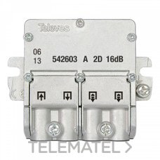 TELEVES - DERIVADOR 1E+1S+2DERIV. 16dB