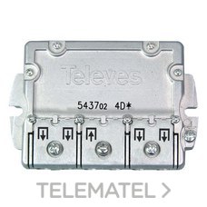 TELEVES - REPARTIDOR 1 ENTRADA + 4 SALIDAS