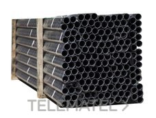 TUPERSA - TUBO PVC BLIND.ENCHUFABLE M-20 NEGRO