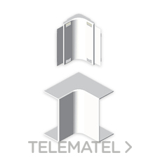 UNEX - ANGULO INTERIOR PVC P/78045-145 BL.NV.