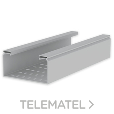 UNEX - BANDEJA 66 PERFORADA U23X 100x200 GRIS