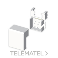 UNEX - DERIVACION PVC P/78023/78073 BL.NIEVE