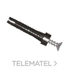 UNEX - TACO P/CANAL 6mm PA 6