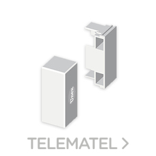 UNEX - TAPA FINAL PVC P/78033/78083 BL.NIEVE