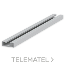 UNEX - TELE-RAIL PVC-M1 18x50 GRIS