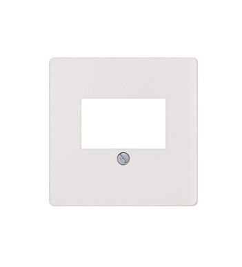 BJC - PLACA TEL.WE 1x8 RJ45 DELTA PLUS BL.TITAN