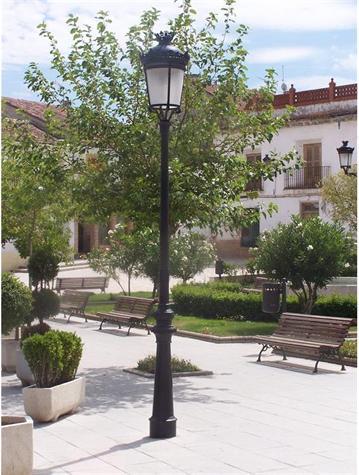 LED&POLES - COLUMNA ART. CV-35 ESMALT. 3,5mts.