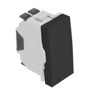 EFAPEL - INTERRUPTOR UNIP. 1MOD.  Q-45 NEGRO