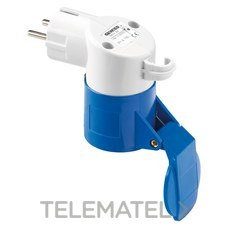GEWISS - ADAPTADOR 64CI UNEL/FR 2P+T 16A 250V