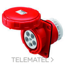 GEWISS - BASE FIJA EMP. 63A 3P+N+T 380V IP67 - Imagen 2