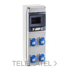 IDE - CENTRAL 4 MOD.CS4PT 4 BAS.2 P+TT 16A