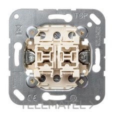 JUNG - MECANISMO DOBLE CONMUTADOR 10A/250V