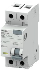 SIEMENS - DIFERENCIAL CLASE AC 2P 25A 30mA - Imagen 2