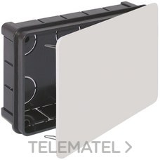 SOLERA - CAJA 160x100x50 C/TAPA BL.GARRA METALICA