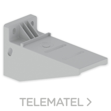 UNEX - SOPORTE HORIZ.PVC-M1 P/66150/1 GRIS