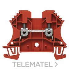 WEIDMULLER - BORNE WDU 2,5 mm2 ROJO
