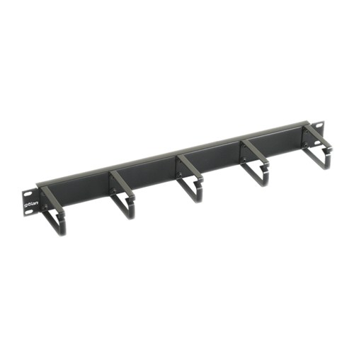 GTLAN - PANEL 19" PASACABLE 5 ANILLAS 1U