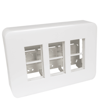 EFAPEL - PUESTO TRABAJO SUPERF. 3x4 MOD. BLANCO
