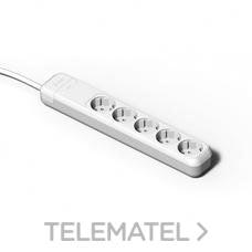 FAMATEL - BASE 5 SCHUKO 1,5m BLANCO