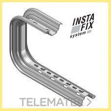 INTERFLEX - SOP.OMEGA P/TECHO BAND.300mm GALV.SENZ.