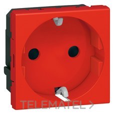 LEGRAND - TOMA 2P+T LAT. ROJA MOSAIC-II