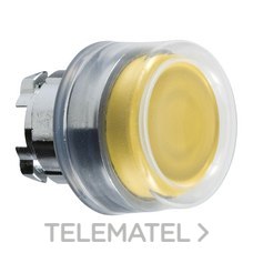 SCHNEIDER ELECTRIC - CABEZA PULSADOR ESTANCO AMARILLO