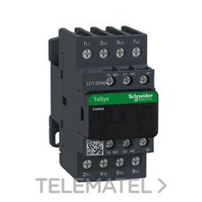 SCHNEIDER ELECTRIC - CONTACTOR 4 POLOS 40A 230VAC 1NA/1NC