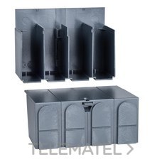 SCHNEIDER ELECTRIC - CUBREBORNES CORTOS 3/4P 100-160A (2u)