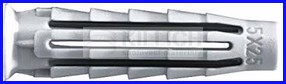 SPIT - TACO NYLON PRO6 5x25 S/TORNILLO GR.