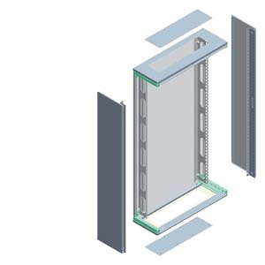 SIEMENS - ARMARIO ADOS.IP30 ALPHA630 600x1000x250