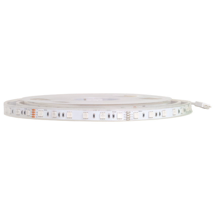 LDVlighting - TIRA LED 24V 14W 5050 60D RGB 10mm IP67 5m