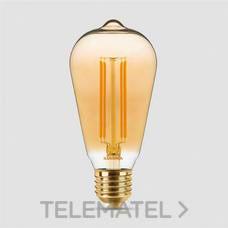 ILUMINIA - LAMPARA EDISON FIL. ALAMBEA 8W 2200K 560lm REG. - Imagen 2